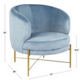 thumbnail image 4 of Chaise d'appoint glamour Chloe de LumiSource, 4 of 8