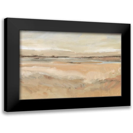 OToole, Tim 14x10 Black Modern Framed Museum Art Print Titled - Earth Tone Landscape II
