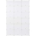 thumbnail image 4 of HEYWU 12-Tier Shoe Rack, White, Holds up to 72 Pairs of Shoes, 4 of 13