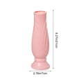 thumbnail image 3 of Plastic Flower Vase, Tall Bud Vase for Wedding Decor Small Unbreakable Bouquets Vase for Living Room Wedding Table Flowers Decor, 8.3in, 3 of 6