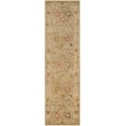 thumbnail image 2 of SAFAVIEH Antiquity Whitaker Floral Bordered Wool Runner Rug, Taupe/Beige, 2'3" x 10', 2 of 7