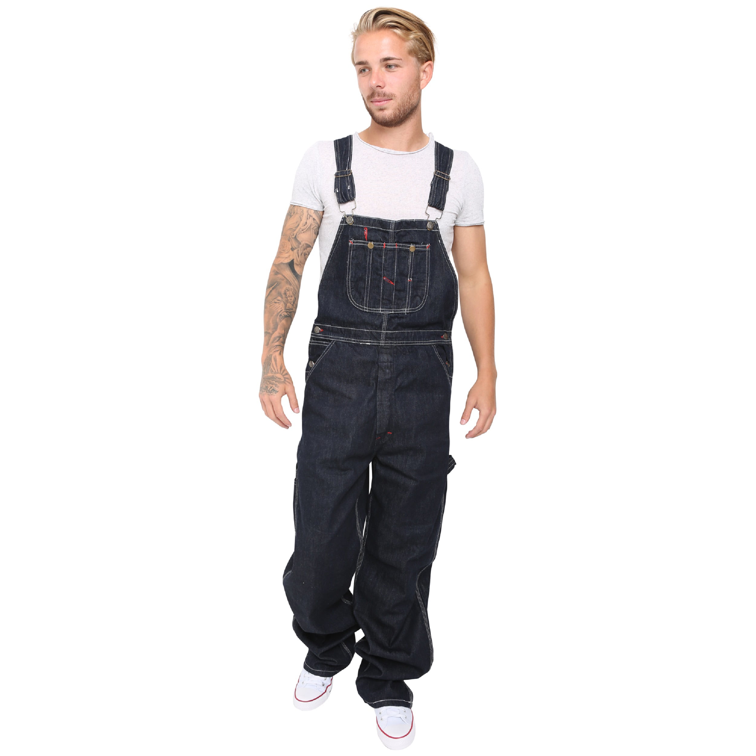 2XL Burnley Workwear Bib and Brace Dungarees Overall Coverall sUw Royal
