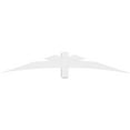 thumbnail image 2 of 72"W x 12"H x 4"D x 4"F, 4/12 Pitch, Alberta Architectural Grade PVC Gable Bracket, 2 of 8