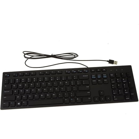 Wired Keyboard - Black KB216 (580-ADMT)