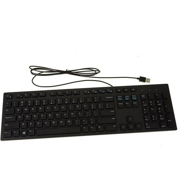 Wired Keyboard - Black KB216 (580-ADMT)