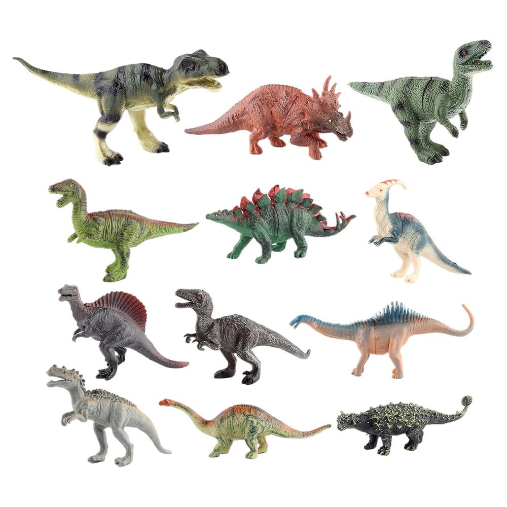 8'' Stegosaurus Dinosaur Figure Educational Toy Collectible Birthday Gift Kids 