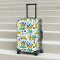 thumbnail image 3 of Wukai Summer Leopard Elastic Luggage Cover: Personalized Protection for Your Suitcase - Fits 19~29-inch, Washable & Durable Travel Companion-Medium, 3 of 8