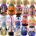 thumbnail image 1 of Ropa para mascotas, costumbres para Perros, chaqueta de plumas para Halloween, camiseta para Chihuahua, cachorro, Yorkshire, Terrier, cachorro, Bulldog, Ropa para Perro, 1 of 4