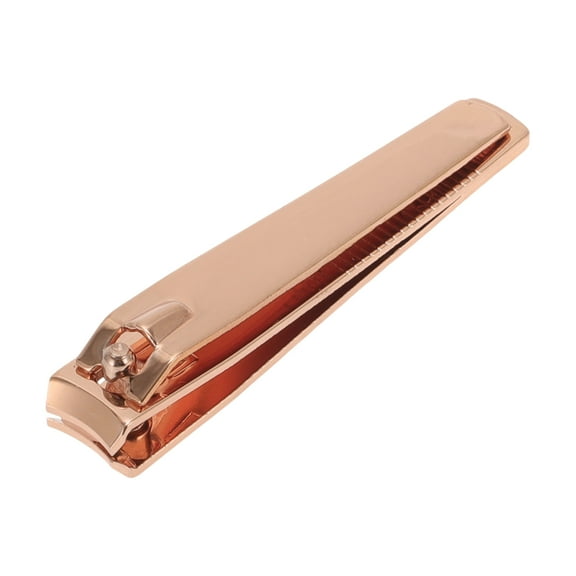 Vocoste 1 Pc Simple Nail Clipper for Women for Men Rose Gold Tone