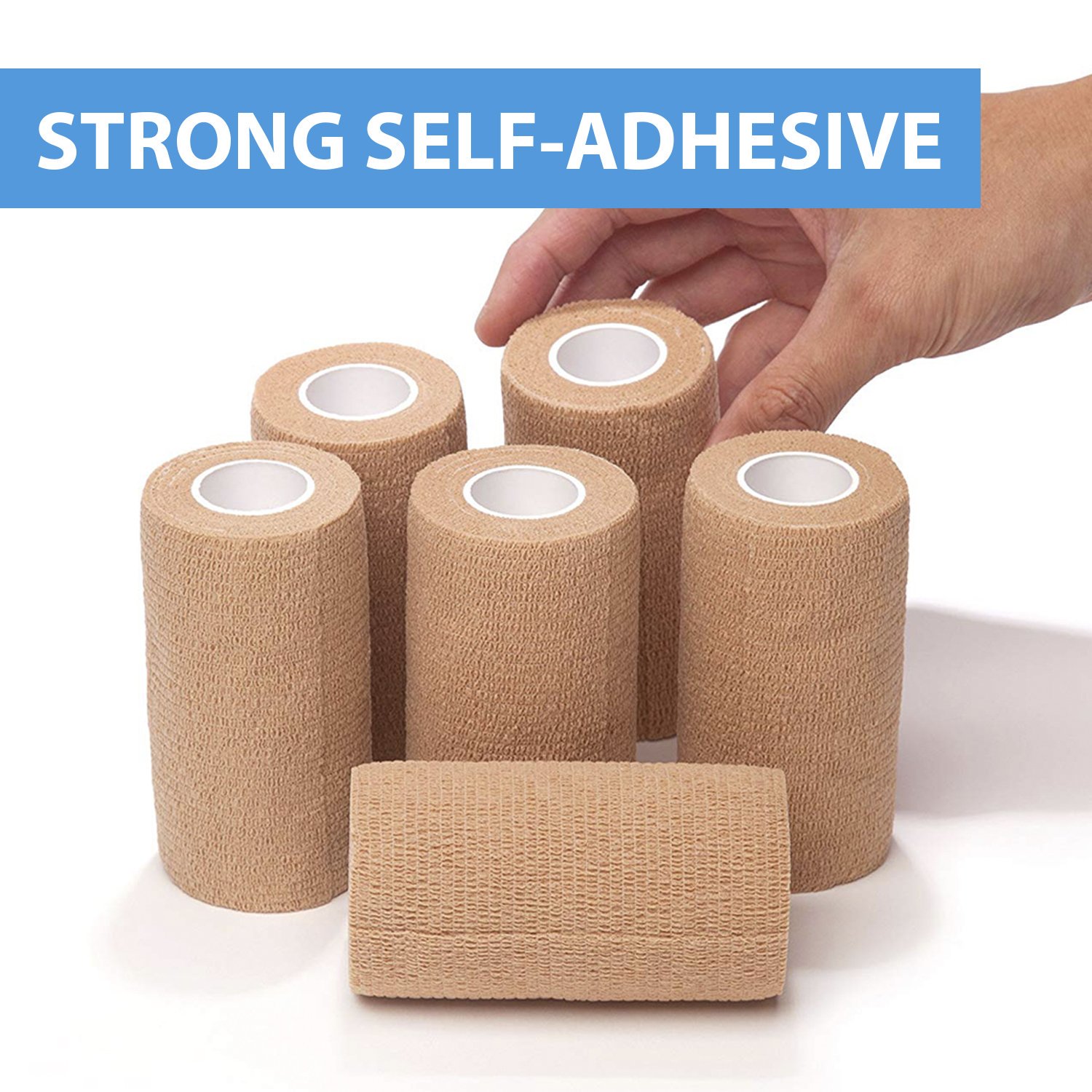 4 X 5 Yd Self Adherent Cohesive Tape 12 Pk Bandage Rolls Athletic Walmart Com Walmart Com 4 X 5 Yd Self Adherent Cohesive Tape 12 Pk Bandage Rolls Athletic Walmart Com Walmart Com