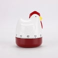 thumbnail image 3 of Unique Bargains Home Kitchen Cooking Chicken Shaped Mechanical Alarm Timer 60 Minutes White Red, 3 of 7