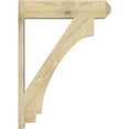 thumbnail image 3 of Ekena Millwork 8"W x 32"D x 44"H Imperial Rough Sawn Craftsman Outlooker, Douglas Fir, 3 of 4