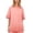 Orange, variant on Daznico Women's Oversized Crew Neck Tee, Half Sleeve Loose Casual Tunic Top,M