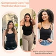 thumbnail image 3 of MANIFIQUE Camisole for Women Tummy Control Cami Shaper Seamless Compression Tank Top Shapewear, 3 of 7