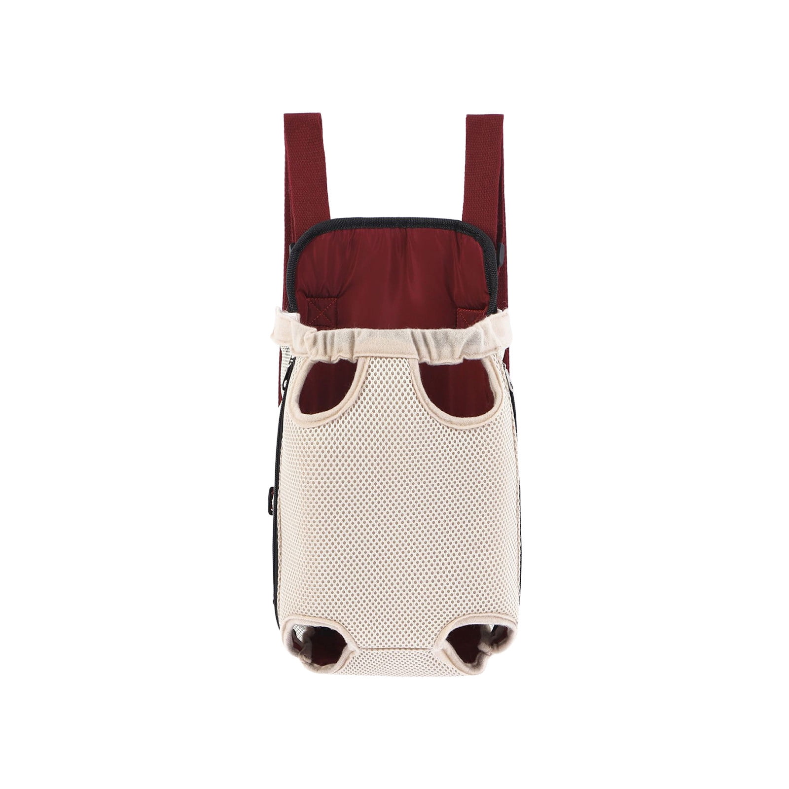 Lunxisen 2 Pcs Breathable Pet Backpack Carrier Mesh Ventilation Outdoor Travel Hiking Portable Dog Cat Carrier Bag(M)