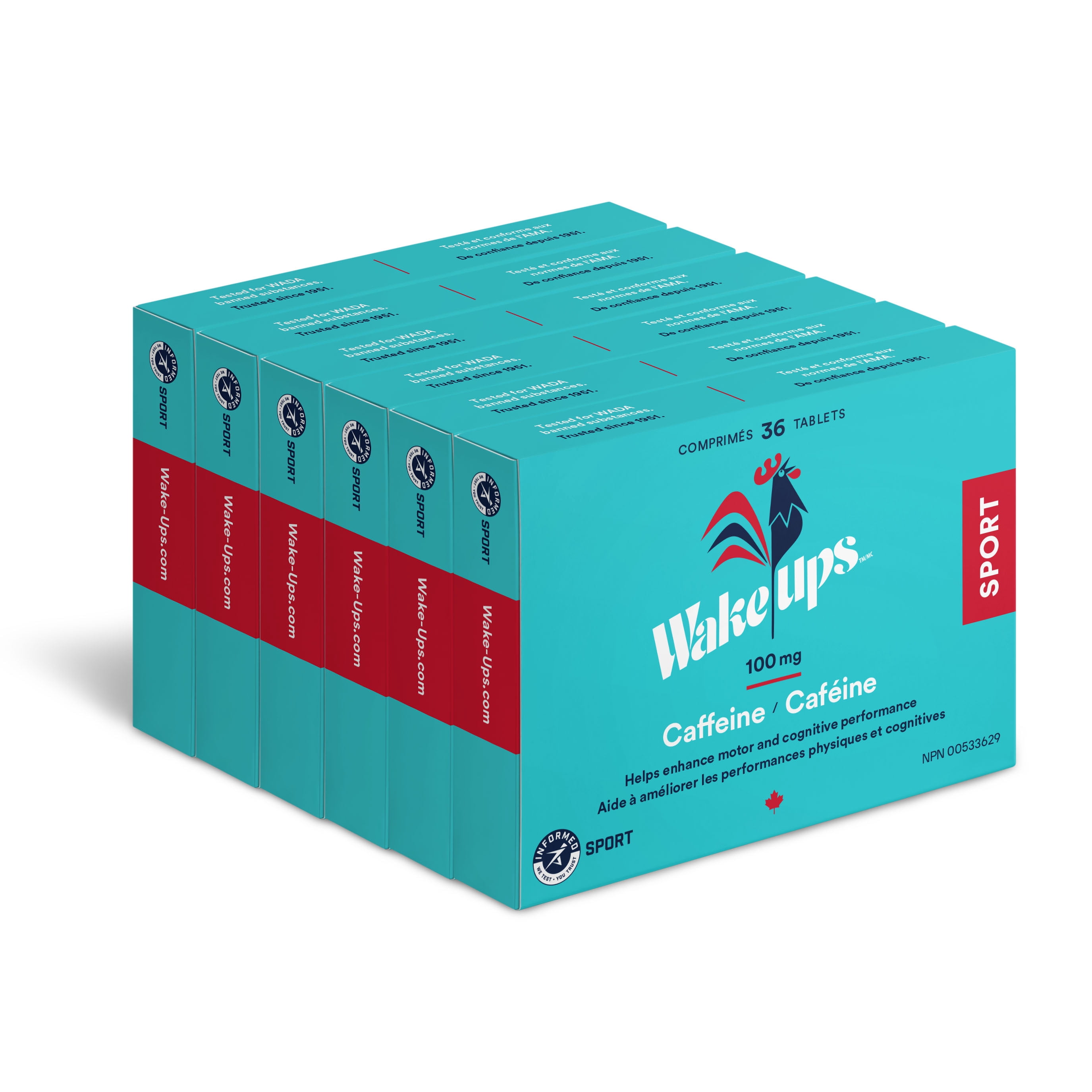 Wake-Ups Wake Ups 100mg Caffeine – LGC Certified