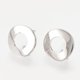 thumbnail image 1 of 2 piezas de aretes tipo donut de latón con aro. Accesorio para aretes tipo donut., 1 of 2