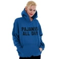 thumbnail image 3 of Pajamas All Day Slacker Lazy Hoodie Sweatshirt Women Men Brisco Brands L, 3 of 6