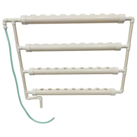 Wall-Mounted Hydroponic Growing System 36 Plant Sites with 110V Water Pump for Vegetable Cultivation