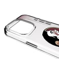 thumbnail image 3 of Florida State Seminoles Linen Logo iPhone Clear Case, 3 of 6