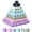182pcs Silicone Letter Beads, variant on Pony Beads Kit, Friendship Bracelet Making Kit with 2362pcs 48 Colors 6x9mm Beads Letter Beads and Elastic String for DIY Crafts