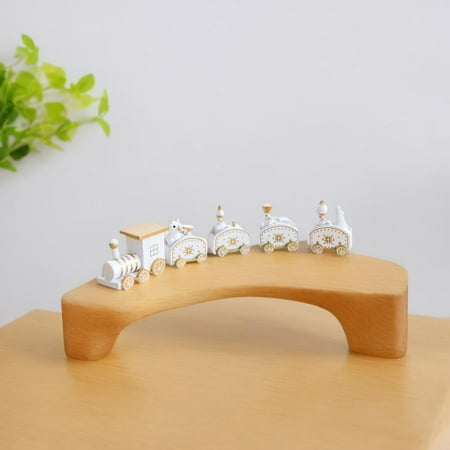 

Decoration Ornaments Wooden Christmas Train Decorative Ornament Christmas Gifts for Family and Friends