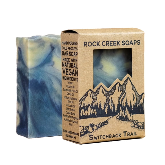 Rock Creek Soaps - Vegan Bar Soap - Switchback Trail