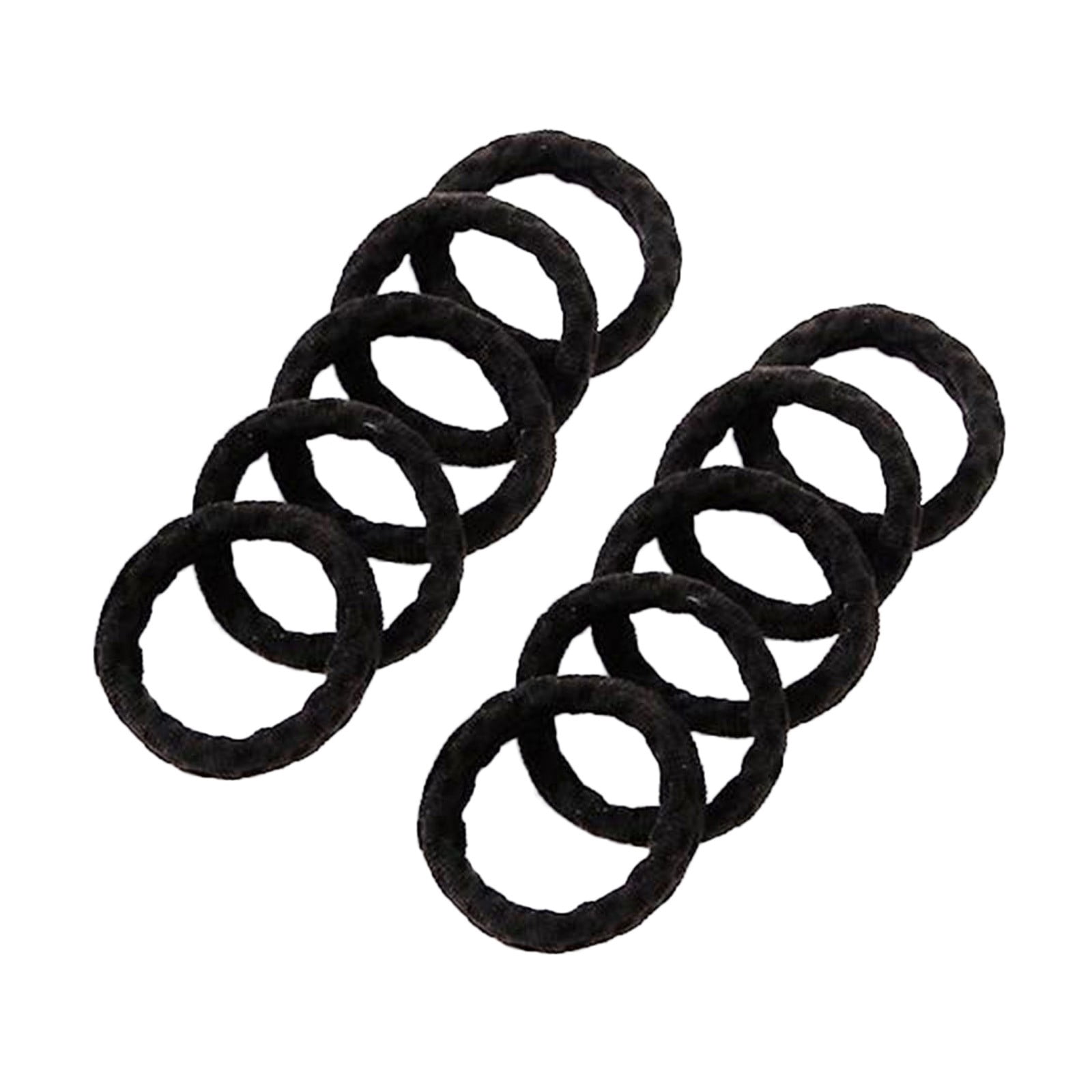 20 Stück Elastische Haargummis – Bunt, Ohne Metall, Schonend Fürs Haar, Auch Als Armband Tragbar