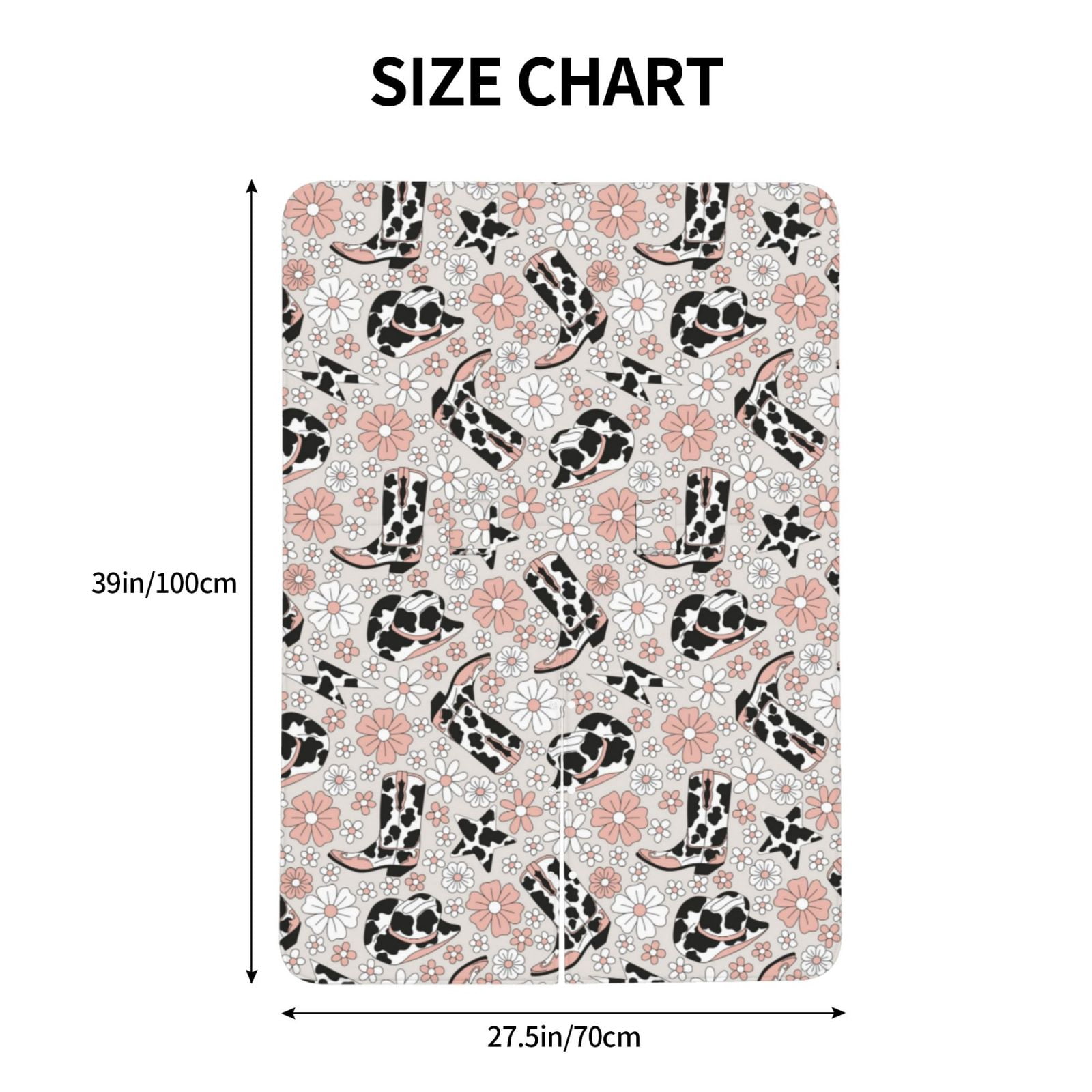 Car Seat Cover Baby - Cow Print Cowboy Hat Boots Flower Breathable Infant Car Seat Cover for Baby Carseat, Lightweight Comfort Baby Essentials Must Haves Newborn Stuff for Girl Boy