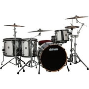 ddrum Reflex Powerhouse 5-Piece Shell Pack w/ Black Hardware - Chrome