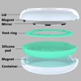 thumbnail image 5 of Retainer Case, Slim Aligner Case With Vent Holes And Mirror Compatible With Invisalign Night Guard And Mouth Guard, 5 of 5