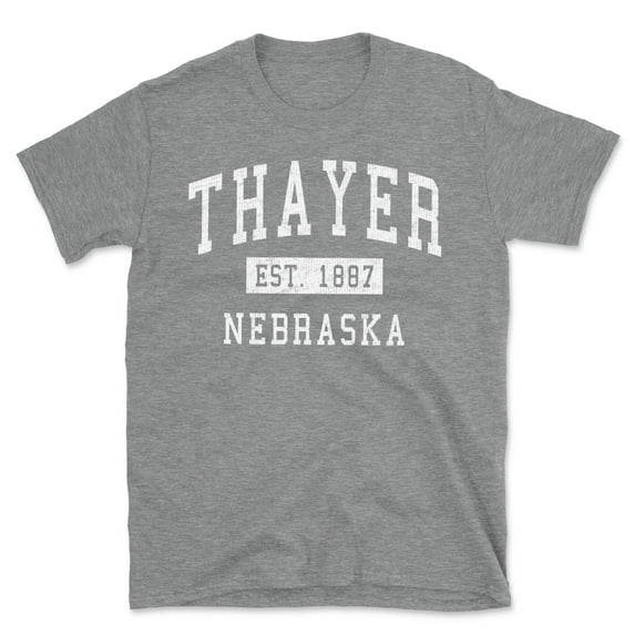 Thayer Nebraska Classic Established Men's Cotton T-Shirt