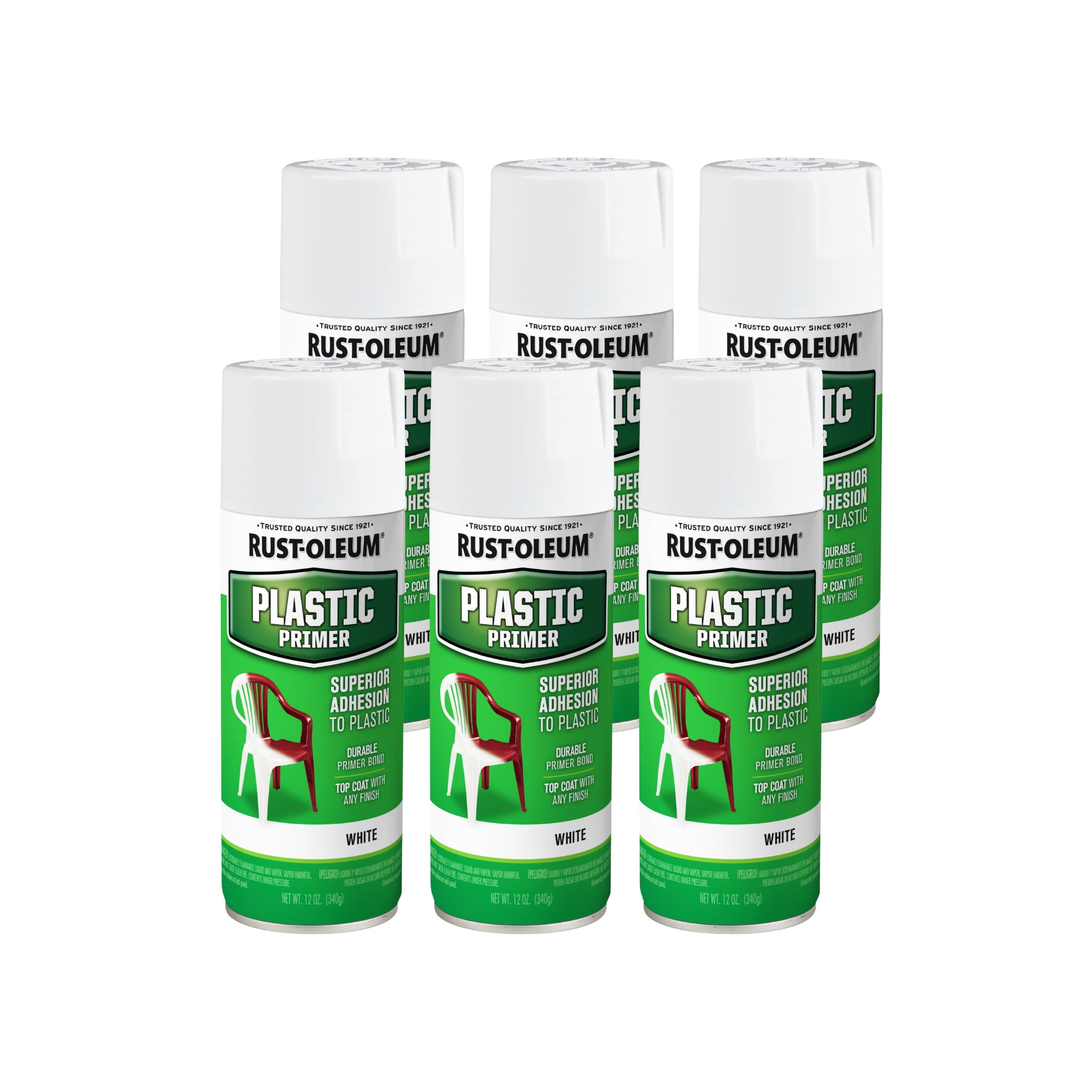 Rust-Oleum 249279-2PK Automotive Filler Primer Spray, 11 oz, Gray
