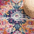 thumbnail image 6 of SAFAVIEH Madison Caden Oriental Area Rug, Fuchsia/Gold, 5'3" x 7'6", 6 of 8