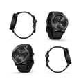 thumbnail image 2 of Garmin vivomove Trend Analog Smartwatch Slate Bezel - Black Case, 2 of 8