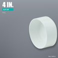 Pvc Tile Cap Teal Turtle 4 Inch PVC Slip Cap for Thin Wall Drain and Sewer Pipe ...