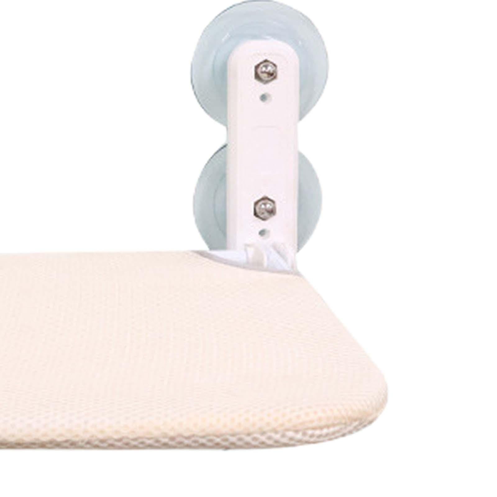 Foldable Cat Window Perch Cat Window Hammock Cat Resting Shelf Heavy Duty for Indoor Cats with 4 Suction Cups Resting Seat Foldable Cat Bed Beige 30cmx45cm