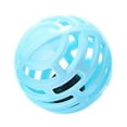 thumbnail image 2 of Flmtop Chat Chat Chaton Cloche Creuse Jouer Boule Pounce Chasse Mâcher Scratch Formation Jouet Bleu, 2 of 9