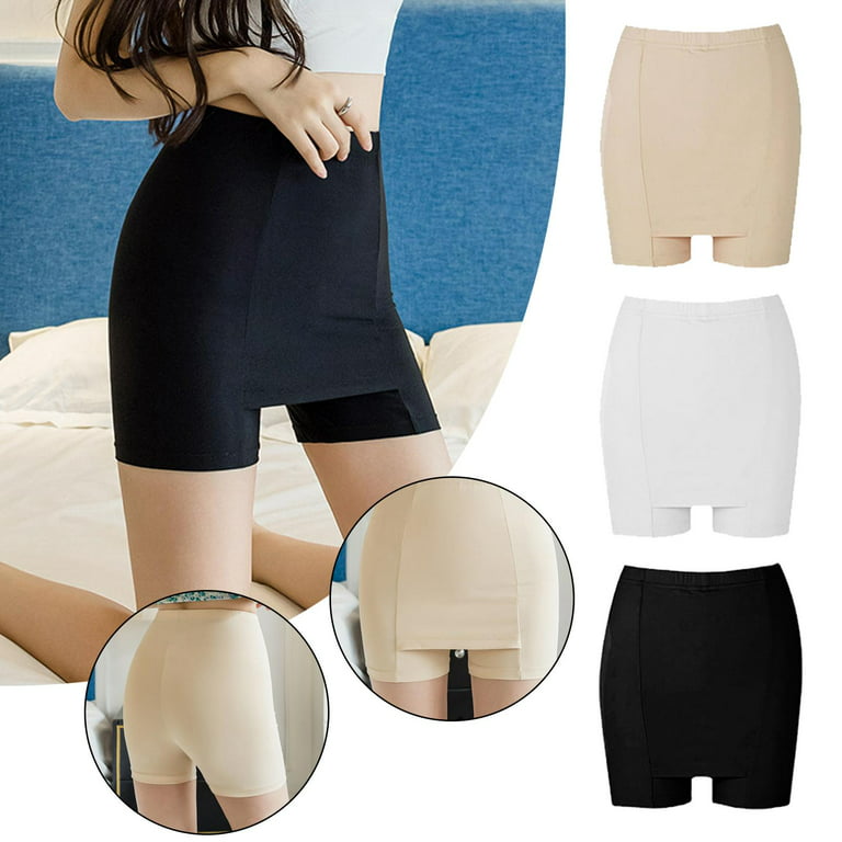 Jianghuo Womens Slip Shorts Comfortable Short Pants Ultra Soft Seamless  Long Briefs For Under Dresses Leggings And Yoga