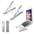 thumbnail image 1 of Support d'Ordinateur Portable Pliable en Aluminium Réglable - Support d'Ordinateur Portable Léger pour Voyage, 1 of 5