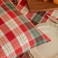 thumbnail image 3 of Christmas Plaid Decorative Throw Pillow Covers Scottish Tartan Cushion Case Polyester for Farmhouse Home Holiday Decor, 3 of 6