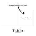 thumbnail image 4 of Twizler Engagement Card with Flamingos - On Your Engagement Greeting Card for Couples - Couple to Be Card - You're Engaged, 4 of 5