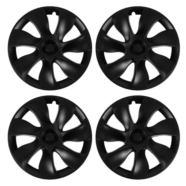 Protecteur de Jante de Roue, 4 Pcs Capuchon de Moyeu de Couvre-Roue 19 Pouces Capuchon de Moyeu de Roue Pouces Design de Pointe