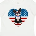 thumbnail image 4 of Inktastic Boston Terrier Dog US Flag July 4th Boys or Girls Toddler T-Shirt, 4 of 5