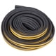 thumbnail image 4 of Burlete de goma para puerta, 2 rodillos, 13 m, forma D, insonorizante, color negro, D9x6, 4 of 14
