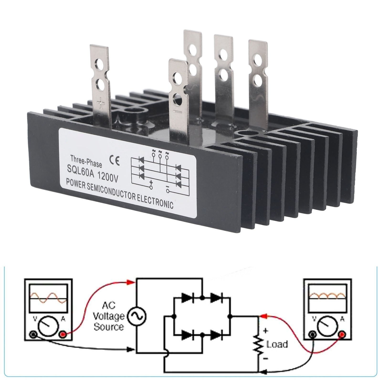 Bridge Rectifier Module Diode Bridge Rectifier 1200V 3 Phase Diode