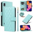 thumbnail image 1 of Samsung Galaxy A10 Phone Case , Wallet Flip Cover Adjustable Crossbody Lanyard Magnetic Card Slots, 1 of 5