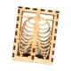 thumbnail image 2 of Adorno de escritorio de Halloween, portavelas de madera, estante de repisa rústico natural para decoración de interiores del hogar, portavelas de, 2 of 9