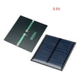 thumbnail image 2 of 5Pcs 5.5V 60mA Poly  Solar Cell Panel Module DIY for Phone Toys Charger, 2 of 6