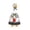 #6-Black, variant on Back to School Porch Goose Outfit Set for Statue Lawn Porch Goose Clothes for Garden Yard Patio Statue Supplies